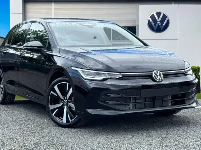 New VW Golf VIII Match 150 HP (110 kW) 2026 Black Hatchback