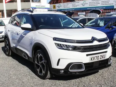 Używany Citroën C5 Aircross Shine 130 KM (95 kW) 2021 Biały SUV