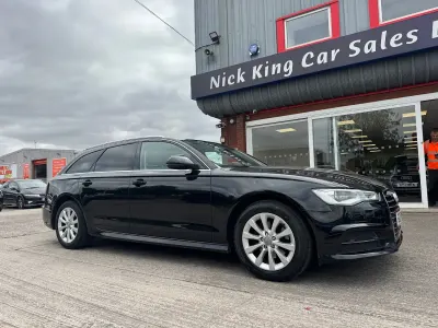 Used Audi A6 Black Edition 190 HP (139 kW) 2017 Black Estate