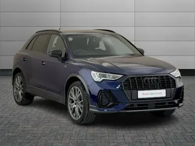 Used Audi Q3 Black Edition 150 HP (110 kW) 2025 Blue SUV