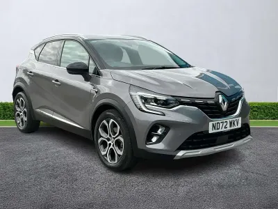 Used Renault Captur Techno 91 HP (66 kW) 2022 Grey/black SUV