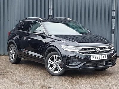 Used VW T-Roc R-line 150 HP (110 kW) 2023 Black SUV