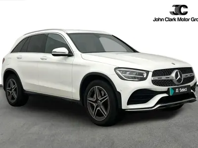 Used Mercedes GLC220 AMG line 191 HP (140 kW) 2020 White SUV
