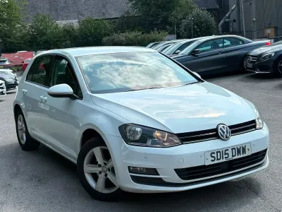 Used VW Golf VII Match 2015 White Hatchback