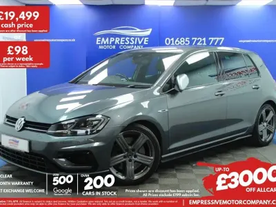 Usado VW Golf VII R 300 HP (220 kW) 2019 Cinzento Citadino