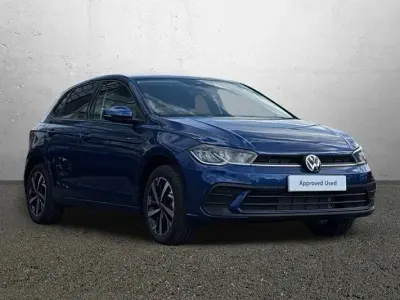 New VW Polo Match 95 HP (69 kW) 2026 Blue Hatchback