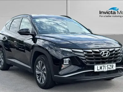 Used Hyundai Tucson SE 150 HP (110 kW) 2021 Phantom black metallic SUV