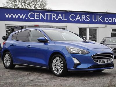 Used Ford Focus Titanium 125 HP (91 kW) 2019 Blue Hatchback