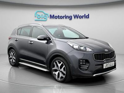 Begagnad Kia Sportage GT-Line 177 HK (130 kW) 2017 Silver SUV