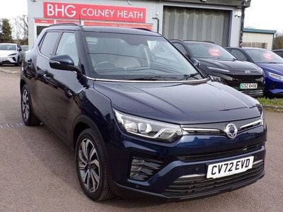 Used Ssangyong (KGM) Tivoli 163 HP (119 kW) 2022 Blue SUV