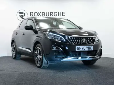 Second-hand Peugeot 3008 Allure 130 CP (95 kW) 2020 Negru SUV