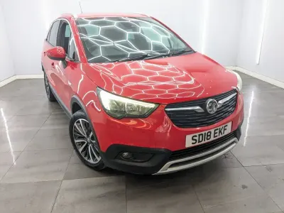 Used Vauxhall Crossland X Elite 81 HP (59 kW) 2018 Red SUV