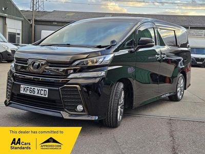 Used Toyota Alphard 2017 Black MPV