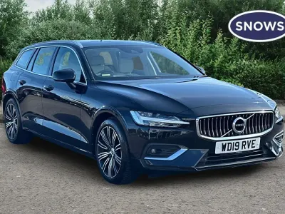 Used Volvo V60 Inscription 190 HP (139 kW) 2019 Black Estate
