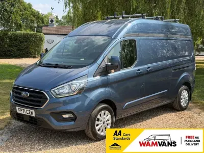 Used Ford Transit Custom Limited 170 HP (125 kW) 2022 Blue Van