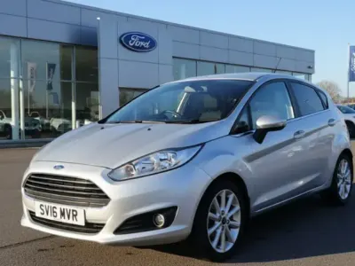 Used Ford Fiesta Titanium 2016 Silver Hatchback