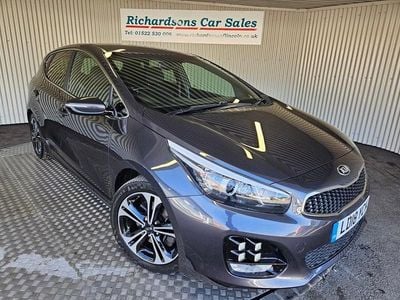 Used Kia Ceed GT-Line 134 HP (98 kW) 2018 Silver Hatchback