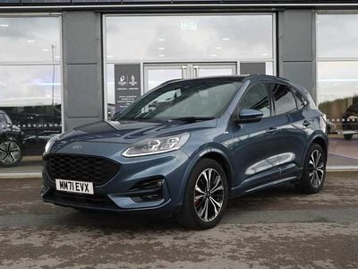 Blue Used 2022 Ford Kuga ST-Line X SUV | £19,850 (Fair price)