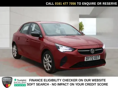 Second-hand Vauxhall Corsa Design Edition 75 CP (55 kW) 2022 Roșu Hatchback
