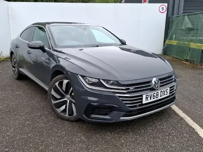 Used VW Arteon R-line 150 HP (110 kW) 2018 Grey Hatchback