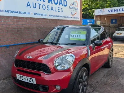 Used Mini Cooper SD Countryman 143 HP (105 kW) 2013 Red SUV