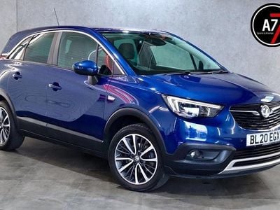 Used Vauxhall Crossland X Elite 130 HP (95 kW) 2020 Blue SUV