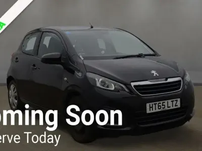 Begagnad Peugeot 108 Active 68 HK (50 kW) 2016 Svart Halvkombi