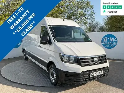 Used VW Crafter Trendline 140 HP (102 kW) 2020 White Van