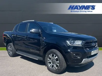 Begagnad Ford Ranger Wildtrack 210 HK (154 kW) 2022 Svart Pickup