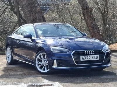 Used Audi A5 Comfort 150 HP (110 kW) 2022 Blue Coupe