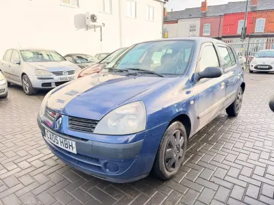 Usado Renault Clio II Authentique 2005 Azul Citadino