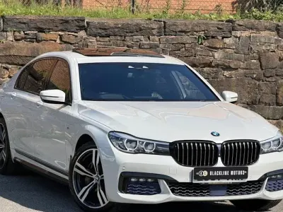Used BMW 740L M Sport 320 HP (235 kW) 2017 White Sedan