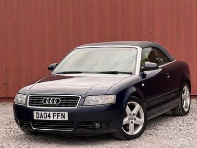 Begagnad Audi A4 Cabriolet Sport 163 HK (119 kW) 2004 Blå Cab