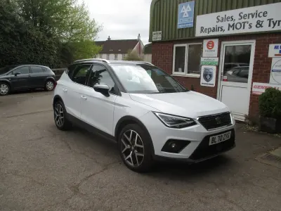 Used Seat Arona XCELLENCE Lux 2021 White SUV