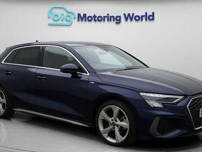 Blue Used 2023 Audi A3 Sportback S-Line Hatchback | £22,600 (Fair price)