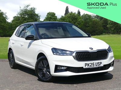 White Used 2025 Skoda Fabia Design Edition Hatchback | £18,995 (Fair price)