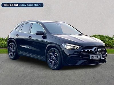 Black Used 2021 Mercedes 200 AMG line Hatchback | £22,879 (Good price)