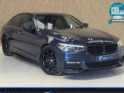 Used BMW 530 M Sport 252 HP (185 kW) 2017 Blue Sedan