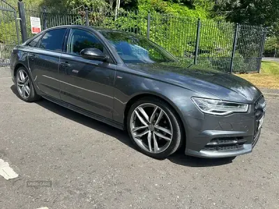 Used Audi A6 Black Edition 2017 Grey Sedan