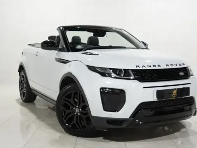 Used Land Rover Range Rover evoque HSE Dynamic 180 HP (132 kW) 2016 White Cabriolet