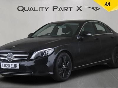 Used Mercedes C200 198 HP (145 kW) 2020 Black Sedan