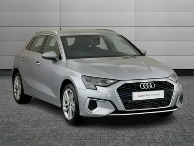 Used Audi A3 Sport 147 HP (108 kW) 2023 Silver Sedan