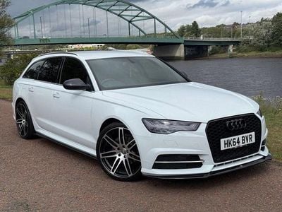Used Audi A6 S-Line 190 HP (139 kW) 2015 White Estate