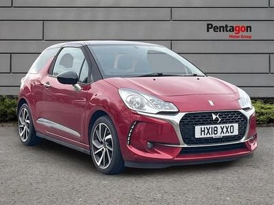 Used DS Automobiles DS3 Connected Chic 108 HP (79 kW) 2018 Red Hatchback