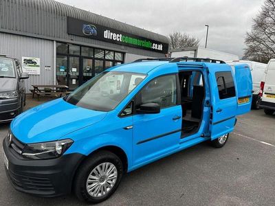 Used VW Caddy Maxi Startline 102 HP (75 kW) 2016 Blue MPV