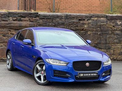 Used Jaguar XE R-Sport 240 HP (176 kW) 2017 Blue Sedan