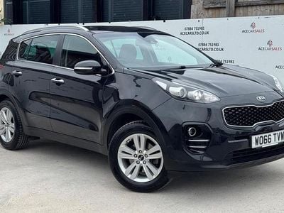Begagnad Kia Sportage 177 HK (130 kW) 2017 Svart SUV