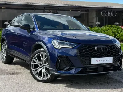 Used Audi Q3 Black Edition 150 HP (110 kW) 2025 Blue SUV