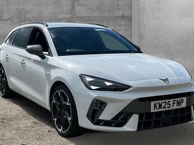 Used Cupra Leon 150 HP (110 kW) 2025 Glacial white Estate