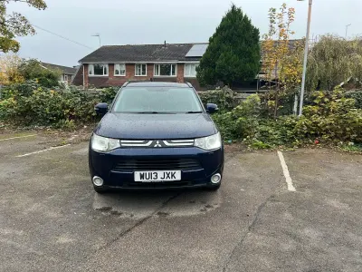 Used Mitsubishi Outlander 2013 Blue SUV